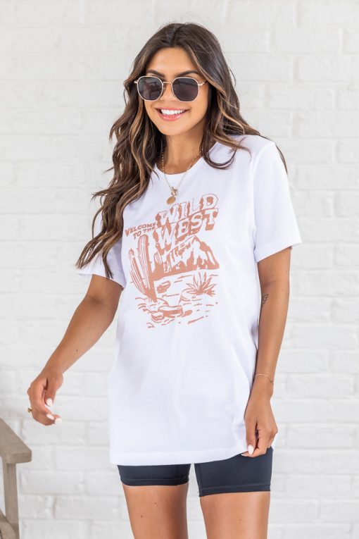 Top 10 🛒 Pink Lily Welcome To The Wild West Graphic Tee 🌟 -Tees Shop 1K0A1436 92c00a79 e07e 4588 bf28