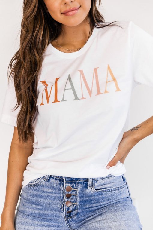 Best deal 🥰 Pink Lily Mama Vintage Multi White Graphic Tee 🤩 -Tees Shop 1K0A3114 6e85ccac 2df6 404f 90a3