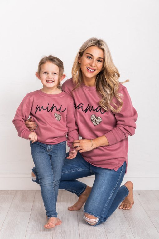 Deals 🎁 Pink Lily Mama Script Brown Animal Print Super Soft Fleece Mauve Graphic Sweatshirt 🛒 -Tees Shop 1K0A5273 32ee33d7 5164 4929 a03f