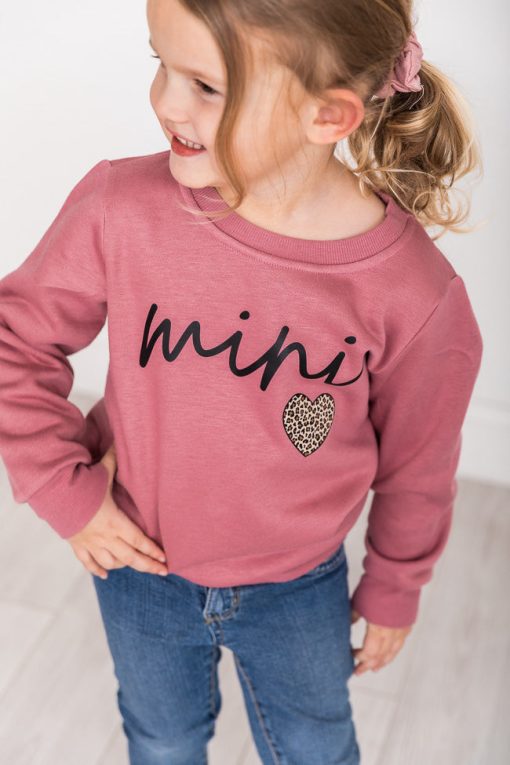 Cheapest 😍 Pink Lily Mini Script Brown Animal Print Kids Super Soft Fleece Mauve Graphic Sweatshirt 🔔 -Tees Shop 1K0A5282 1a1d94d7 1329 4d10 93e1