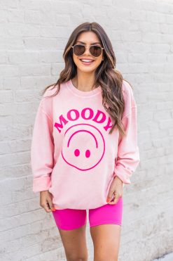 Cheap 💯 Pink Lily Moody Smiley Pink Corded Graphic Sweatshirt 🔥 -Tees Shop 1K0A5291 a73675dd 7958 49c7 ae01 52ddef7fe4e1 650x