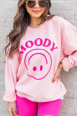 Cheap 💯 Pink Lily Moody Smiley Pink Corded Graphic Sweatshirt 🔥 -Tees Shop 1K0A5299 2cd01e05 eda8 48e8 8528 cd3d188be789 650x