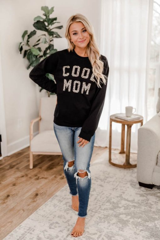 Top 10 ❤️ Pink Lily Cool Mom Animal Print Graphic Black Sweatshirt 😍 -Tees Shop 1K0A6853 f2e8210f 901c 433e b34f