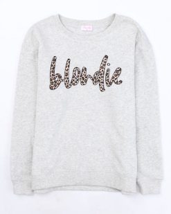 Discount 🔥 Pink Lily Blondie Animal Print Heather Sand Graphic Sweatshirt 🛒 -Tees Shop 4W3A7830 650x