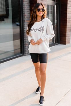 Cheapest ✨ Pink Lily Brunette Animal Print Heather Sand Graphic Sweatshirt 😍 -Tees Shop A168236 169458 runafteradream 176652 sameintentions 177084 travelingtoyou 1 650x