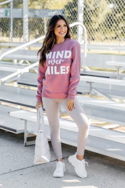 Best Pirce 🧨 Pink Lily Mind Over Miles Deep Mauve Graphic Sweatshirt 🥰 -Tees Shop E178726 mindovermilesgraphic 185280 OutOfMyWayTaupeLeopardPufferTote 186018 NEWwhitesneaker 185432 changeyourthoughtstaupe 1 650x