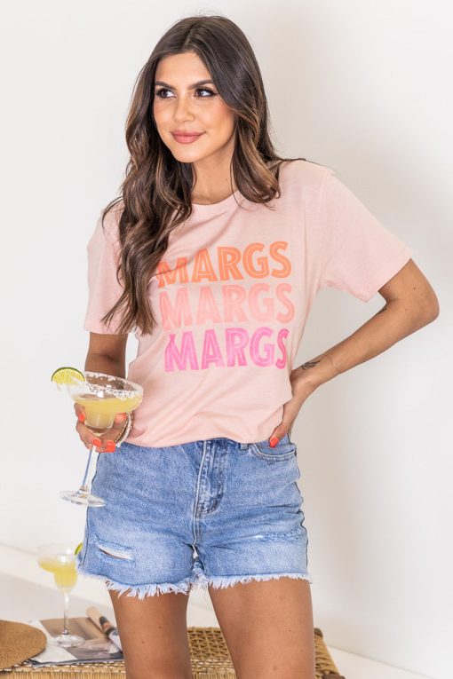 Best reviews of ❤️ Pink Lily Margs Multi Peach Graphic Tee 😀 -Tees Shop V173780 margsmargsmargs 182150 breezybikeride 12