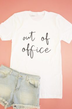 Brand new 🎁 Pink Lily Out Of Office Graphic Tee 🌟 -Tees Shop out of the office 65528 3e8ab63b 2eaa 4c95 8816 681909f6a58f 650x