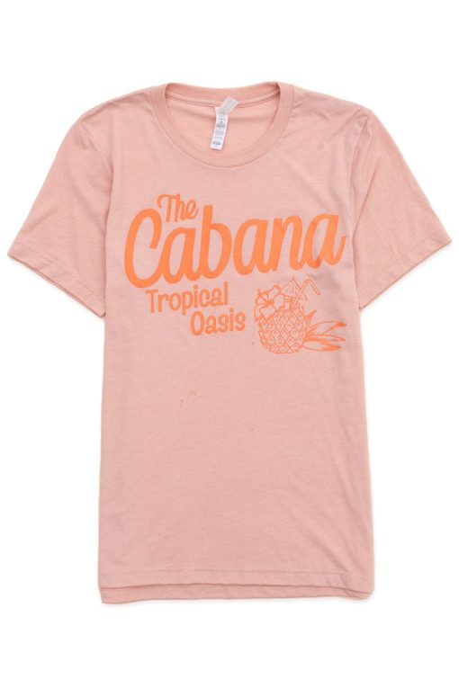 Brand new 🧨 Pink Lily The Cabana Heather Peach Tee 🥰 -Tees Shop