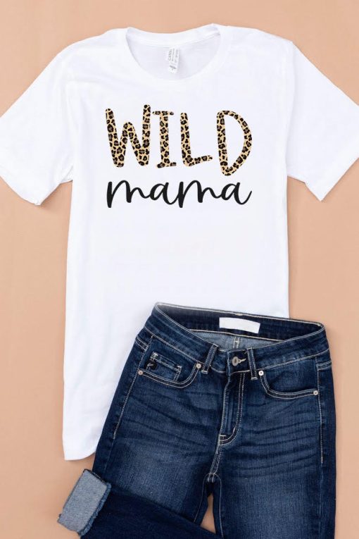 Cheapest 🔥 Pink Lily Wild Mama White Graphic Tee 😀 -Tees Shop unnamed 2dc3a7ed 68cc 45e9 9d63