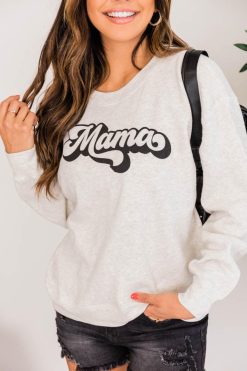 Cheapest 😍 Pink Lily Mama Retro Script Graphic Heather Sand Sweatshirt 🔥 -Tees Shop unnamed c50d6dbb a32e 4efc 9826 df0680bde36f 650x